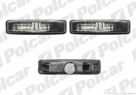 2016198E Вказівник повороту бічний POLCAR підбір по vin на Brocar