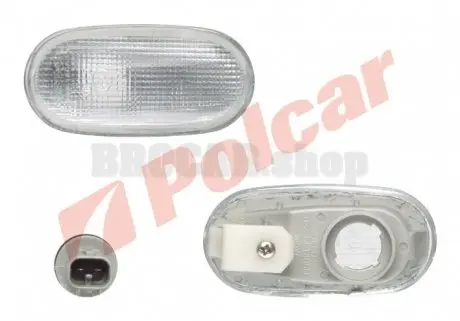 5217196E Вказівник повороту бічний POLCAR підбір по vin на Brocar