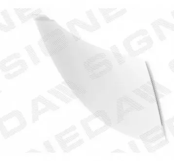 PFT07002AR Молдинг верхний над фарой SIGNEDA подбор по vin на Brocar