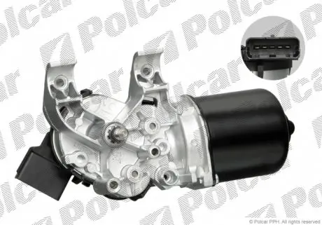 6012SWP1 Моторчик стеклоочистителя POLCAR подбор по vin на Brocar