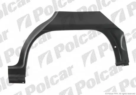 5507836Q Ремкомплект крыла заднего POLCAR підбір по vin на Brocar