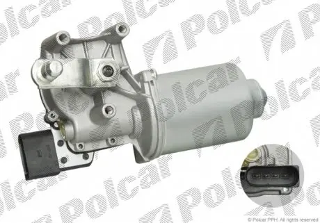 9526SWP1 Моторчик стеклоочистителя POLCAR подбор по vin на Brocar