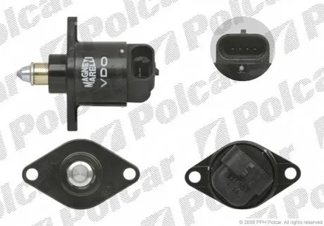 E050031 Регулятор холостого хода POLCAR подбор по vin на Brocar