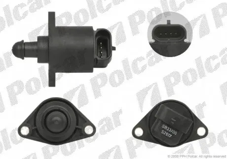 E050027 Регулятор холостого ходу POLCAR підбір по vin на Brocar