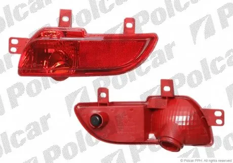572098E Заглушка задньої п / туманною фари POLCAR підбір по vin на Brocar
