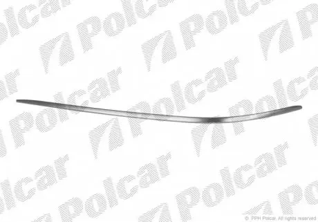 50300721 Молдинг накладки бампера POLCAR подбор по vin на Brocar