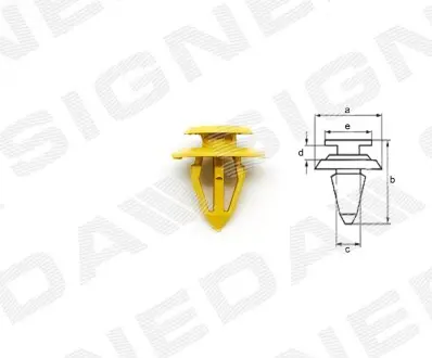T85910 Пластмассовые держатели SIGNEDA подбор по vin на Brocar
