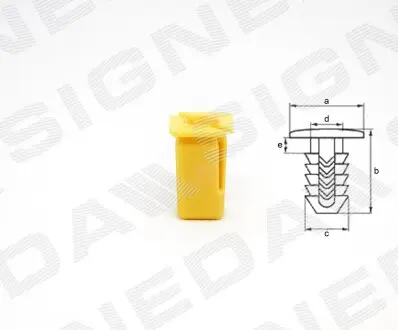 T67510 Пластмасові утримувачі SIGNEDA підбір по vin на Brocar