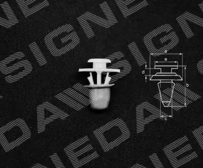 T60710 Пластмассовые держатели SIGNEDA подбор по vin на Brocar
