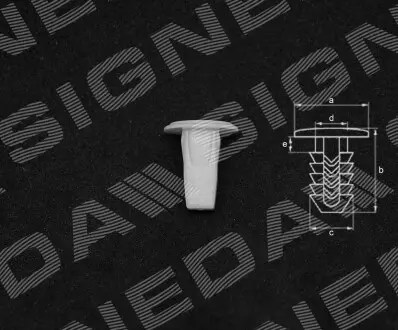 T56410 Пластмассовые держатели SIGNEDA подбор по vin на Brocar