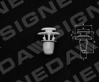 T49910 Пластмасові утримувачі SIGNEDA підбір по vin на Brocar