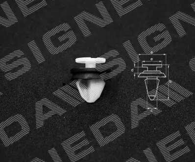 T185910 Пластмассовые держатели SIGNEDA подбор по vin на Brocar