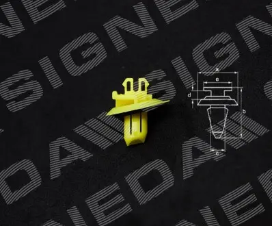 T163410 Пластмассовые держатели SIGNEDA подбор по vin на Brocar