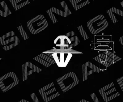 T147910 Пластмасові утримувачі SIGNEDA підбір по vin на Brocar