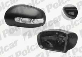501655PM Корпус дзеркала зовнішнього правий POLCAR підбір по vin на Brocar