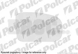 2007542E Скло дзеркала зовнішнього ліве=правий POLCAR підбір по vin на Brocar