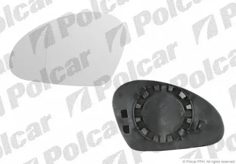 6730547M Внесок дзеркала зовнішнього POLCAR підбір по vin на Brocar