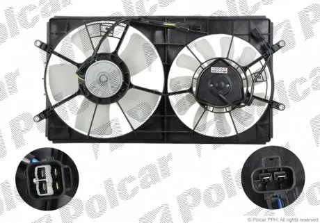 743523W1 Вентиляторы радиаторов POLCAR подбор по vin на Brocar