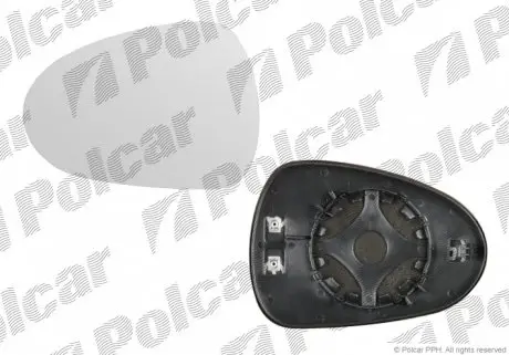 6732552M Вклад зеркала внешнего POLCAR підбір по vin на Brocar