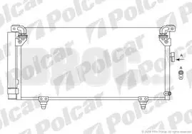 7208K8C2 Радиаторы кондиционера POLCAR подбор по vin на Brocar