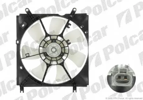 814623W3 Вентилятори радіаторів POLCAR підбір по vin на Brocar
