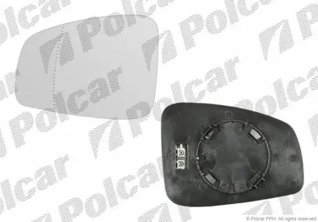 6039543M Вклад зеркала внешнего POLCAR подбор по vin на Brocar