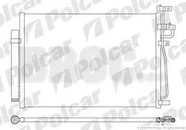 5565K8C2 Радіатори кондиціонера POLCAR підбір по vin на Brocar