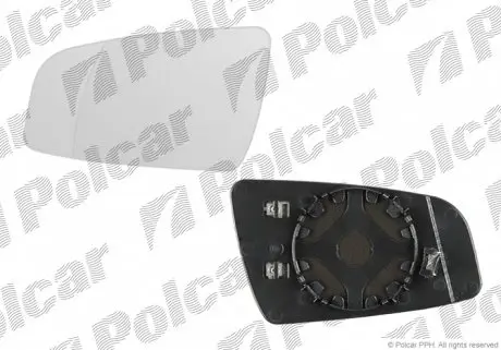 5561542M Вставка зовнішнього дзеркала ліва POLCAR підбір по vin на Brocar