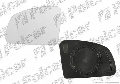 5559542M Вставка зовнішнього дзеркала ліва POLCAR підбір по vin на Brocar