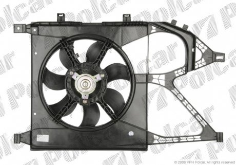555623W1 Вентиляторы радиаторов POLCAR подбор по vin на Brocar