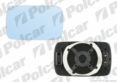 2005546M Вставка зовнішнього дзеркала ліва POLCAR підбір по vin на Brocar