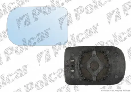 2016551M Вклад зеркала внешнего POLCAR подбор по vin на Brocar