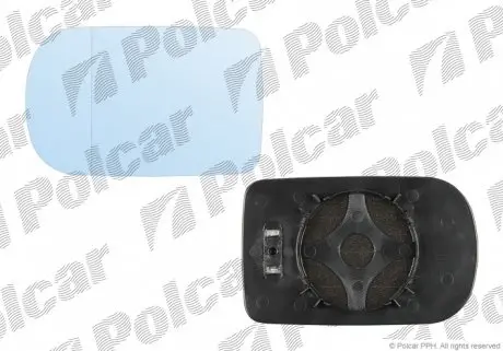 2016542M Вклад зеркала внешнего POLCAR підбір по vin на Brocar