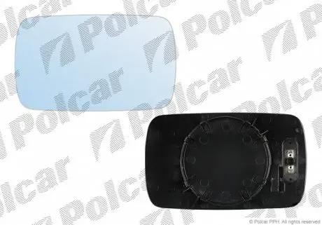 2008544M Вклад зеркала внешнего POLCAR подбор по vin на Brocar