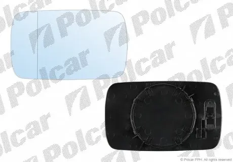 2008542M Вставка зовнішнього дзеркала ліва=права POLCAR підбір по vin на Brocar