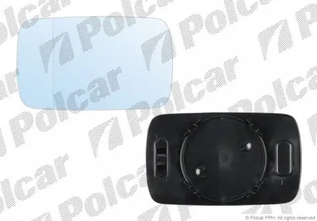 2007544M Вклад зеркала внешнего POLCAR подбор по vin на Brocar