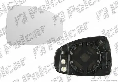 1300554M Вклад зеркала внешнего POLCAR подбор по vin на Brocar