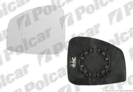 6073544M Вклад зеркала внешнего POLCAR подбор по vin на Brocar