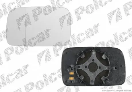 9524542M Вставка зовнішнього дзеркала ліва POLCAR підбір по vin на Brocar