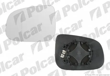 9082542M Вклад зеркала внешнего POLCAR подбор по vin на Brocar