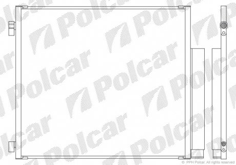 8169K81K Радиаторы кондиционера POLCAR подбор по vin на Brocar