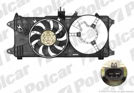 304023W6 Вентилятори радіаторів POLCAR підбір по vin на Brocar