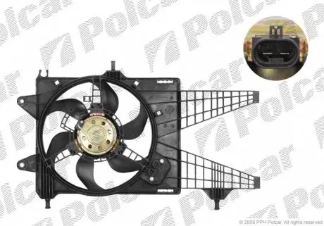 302323W4 Вентилятори радіаторів POLCAR підбір по vin на Brocar