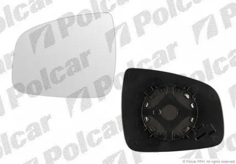 2801544M Вставка зовнішнього дзеркала ліва POLCAR підбір по vin на Brocar