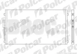 2420K8C3 Радіатор кондиціонера POLCAR підбір по vin на Brocar