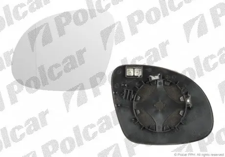 9585545M Вставка зовнішнього дзеркала ліва POLCAR підбір по vin на Brocar