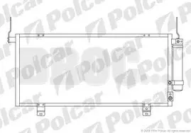 5223K8C1 Радіатор кондиціонера POLCAR підбір по vin на Brocar