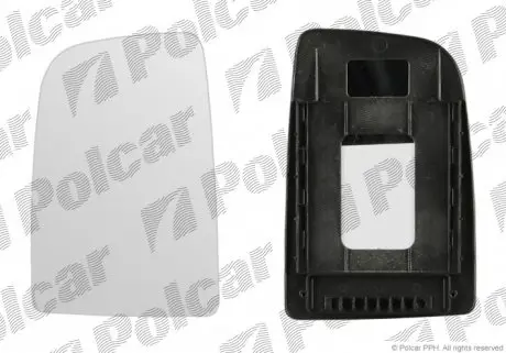 5065555M Вклад зеркала внешнего POLCAR подбор по vin на Brocar