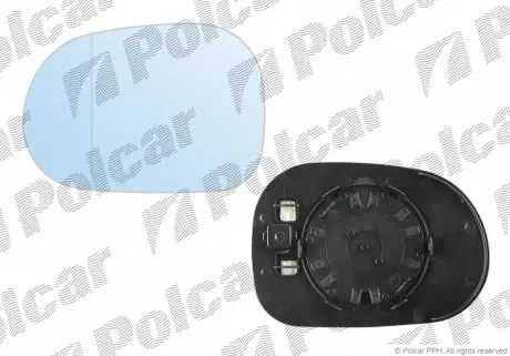 5044546E Вставка зовнішнього дзеркала ліва POLCAR підбір по vin на Brocar
