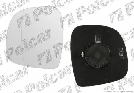5040546M Вставка зовнішнього дзеркала ліва POLCAR підбір по vin на Brocar